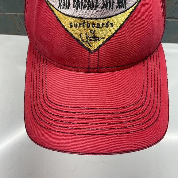 Alternative Apparel Mens Santa Barbara Surf Shop Snapback Trucker Hat Yater - Picture 3 of 9